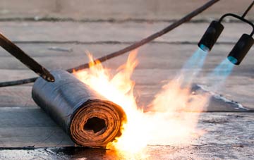 Back Street asphalt flat roofing repairs