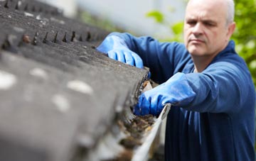 cleaning and inspecting Back Street roofs